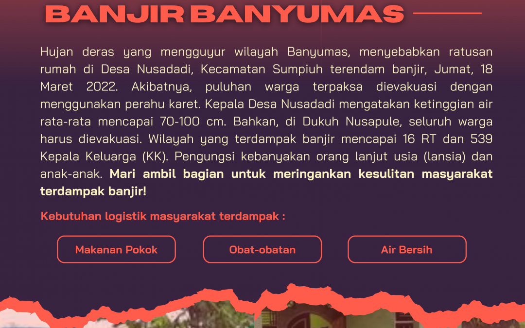PESOS PEDULI: OPEN DONASI BANJIR BANYUMAS
